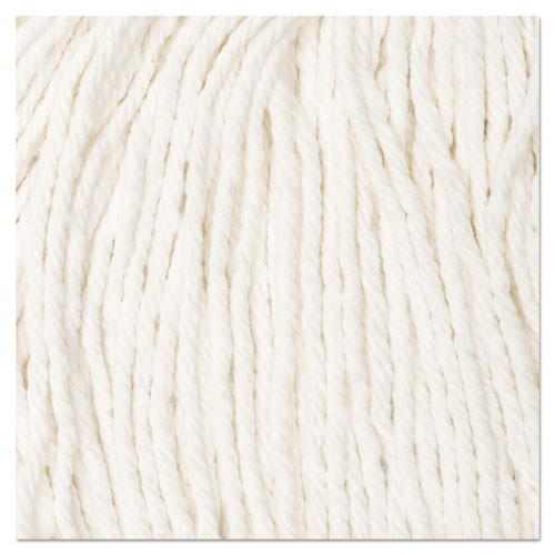 Boardwalk Cut-End Wet Mop Head  Cotton   16  White  12 Carton (UNS2016CCT)
