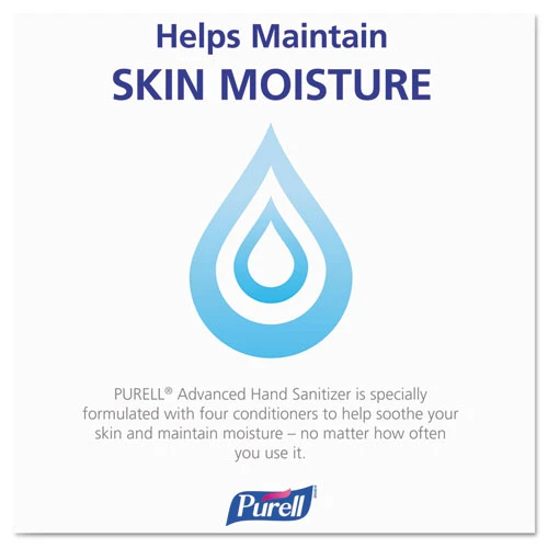 PURELL Advanced Hand Sanitizer Green Certified Gel Refill  Fragrance Free  1200 ml  3 Carton (GOJ880303CT)