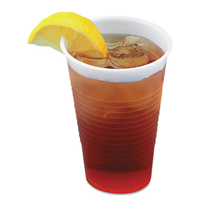 Boardwalk Translucent Plastic Cold Cups  3oz  Polypropylene  125 Pack (BWKTRANSCUP3CT)