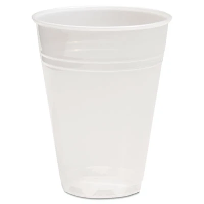 Boardwalk Translucent Plastic Cold Cups  7 oz  Polypropylene  25 Cups Sleeve  100 Sleeves Carton (BWKTRANSCUP7CT)