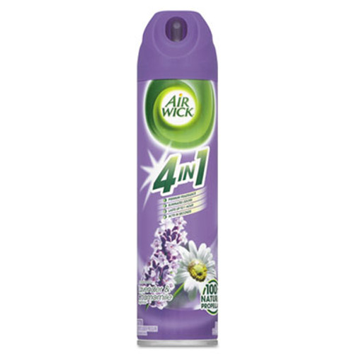 Air Wick Aerosol Air Freshener  Lavender   Chamomile  8 oz  12 Carton (RAC05762CT)