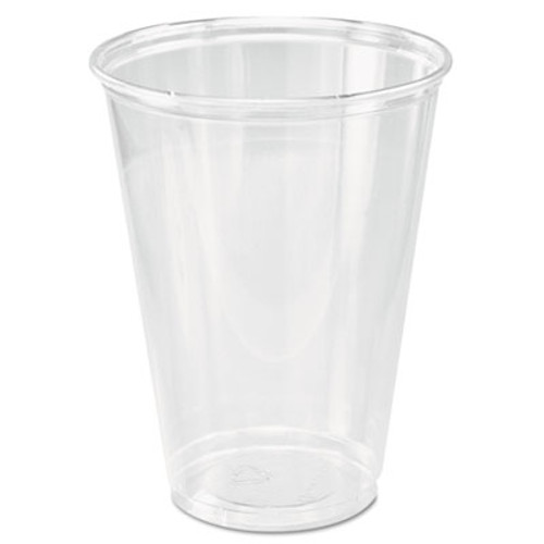 Dart Ultra Clear Cups  Tall  10 oz  PET  50 Bag  1000 Carton (DCCTP10DCT)