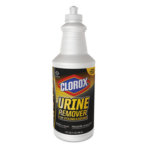 Clorox Urine Remover for Stains and Odors  32 oz Pull top Bottle  6 Carton (CLO31415)