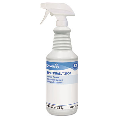 Diversey Speedball Heavy-Duty Cleaner  Citrus  Liquid  1qt  Spray Bottle  12 CT (DVO95891164)