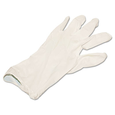 Boardwalk Powder-Free Synthetic Vinyl Gloves  Large  Beige  4 mil  100 Box (BWK315LBX)