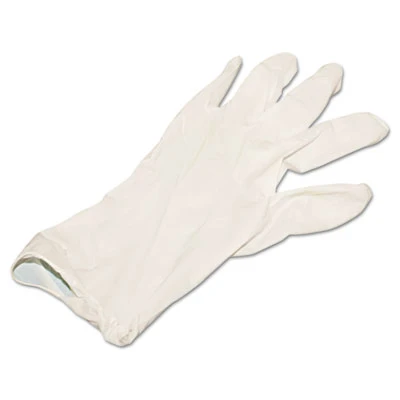 Boardwalk Powder-Free Synthetic Vinyl Gloves  Large  Beige  4 mil  100 Box (BWK315LBX)