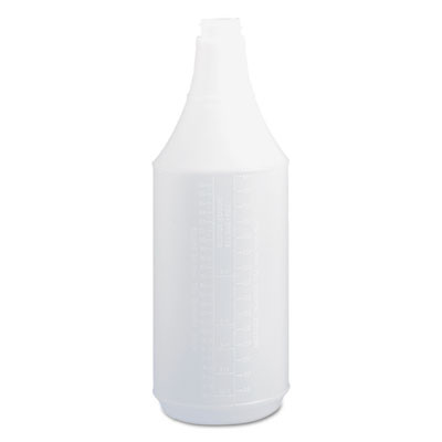Boardwalk Embossed Spray Bottle  32 oz  Clear  24 Carton (BWK00032)