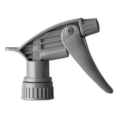 Boardwalk Chemical-Resistant Trigger Sprayer 320CR for 16 oz Bottles  Gray  7 1 4 Tube  24 Carton (BWK72108)