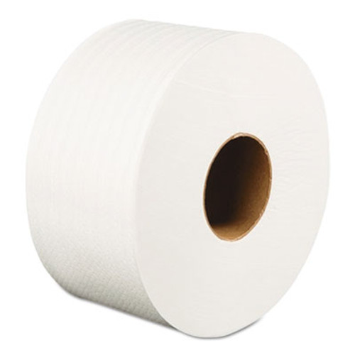 Boardwalk Jumbo Roll Bathroom Tissue  Septic Safe  2-Ply  White  3 2  x 525 ft  12 Rolls Carton (BWK410320)