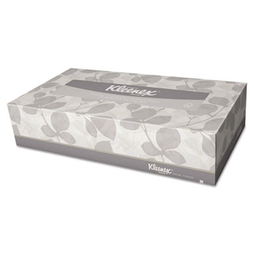 Kleenex White Facial Tissue  2-Ply  White  Pop-Up Box  125 Sheets Box  48 Boxes Carton (KCC21606CT)