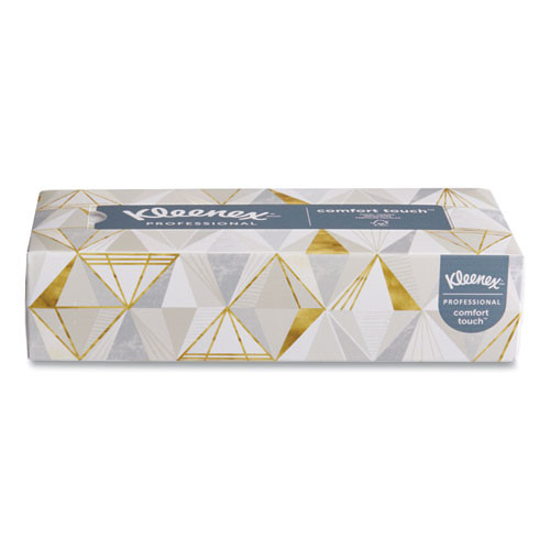 Kleenex White Facial Tissue  2-Ply  White  Pop-Up Box  125 Sheets Box  48 Boxes Carton (KCC21606CT)