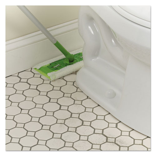 Swiffer Dry Refill Cloths  White  10 5 8  x 8   32 Box  6 Boxes Carton (PGC33407CT)