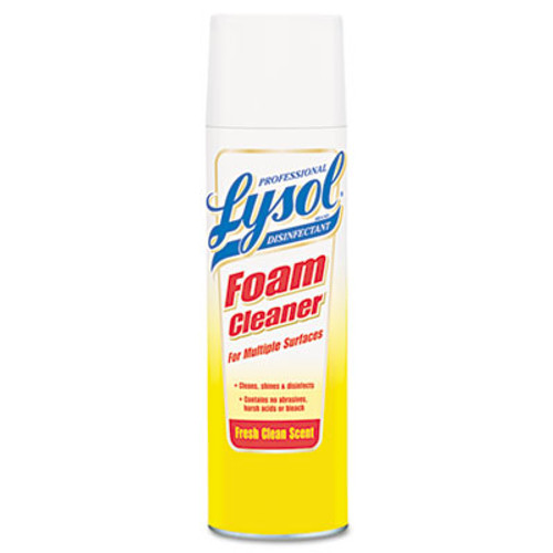 Professional LYSOL Brand Disinfectant Foam Cleaner  24oz Aerosol  12 Carton (RAC02775CT)