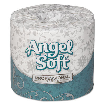 Georgia Pacific Professional Angel Soft ps Premium Bathroom Tissue  Septic Safe  2-Ply  White  450 Sheets Roll  80 Rolls Carton (GPC16880)