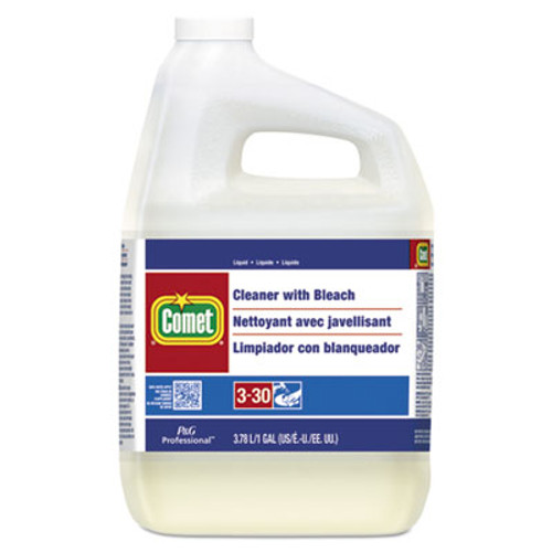 Comet Cleaner with Bleach  Liquid  One Gallon Bottle  3 Carton (PGC02291CT)