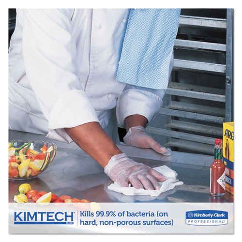 Kimtech Surface Sanitizer Wipe  12 x 12  White  30 Canister (KCC58040CT)