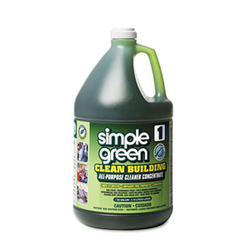Simple Green Clean Building All-Purpose Cleaner Concentrate  1gal Bottle  2 per Carton (SMP11001CT)