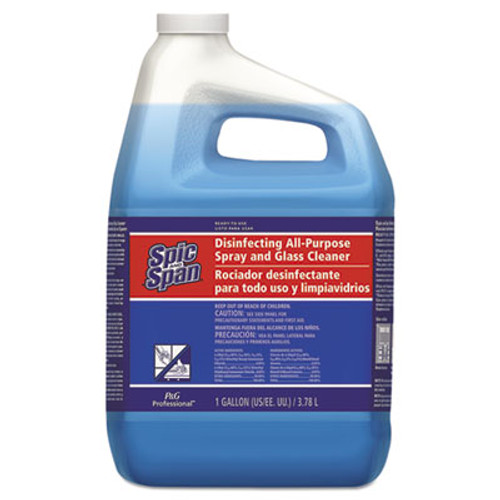 Spic and Span Disinfecting All-Purpose Spray and Glass Cleaner  Fresh Scent  1 gal Bottle  3 Carton (PGC58773CT)
