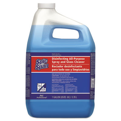 Spic and Span Disinfecting All-Purpose Spray and Glass Cleaner  Fresh Scent  1 gal Bottle  3 Carton (PGC58773CT)