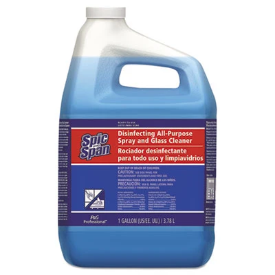 Spic and Span Disinfecting All-Purpose Spray and Glass Cleaner  Fresh Scent  1 gal Bottle  3 Carton (PGC58773CT)