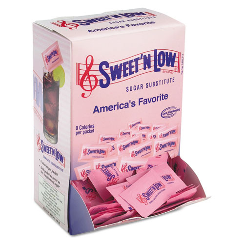 Sweet'N Low Zero Calorie Sweetener  1 g Packet  400 Packet Box  4 Box Carton (SMU50150CT)