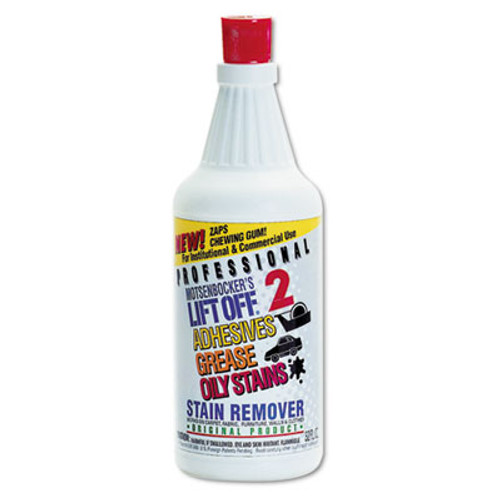 Motsenbocker's Lift-Off Tape  Label and Adhesive Remover  32oz  Pour Bottle  6 Carton (MOT40703)