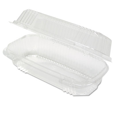 Pactiv ClearView SmartLock Containers  Clear  8 1 2w x 2 1 2d x 4h  250 Carton (PCTYCI81048)