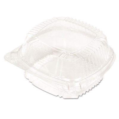 Pactiv SmartLock Food Containers  Clear  11oz  5 1 4w x 5 1 4d x 2 1 2h  375 Carton (PCTYCI81050)