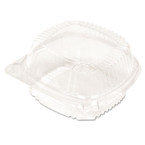 Pactiv SmartLock Food Containers  Clear  11oz  5 1 4w x 5 1 4d x 2 1 2h  375 Carton (PCTYCI81050)