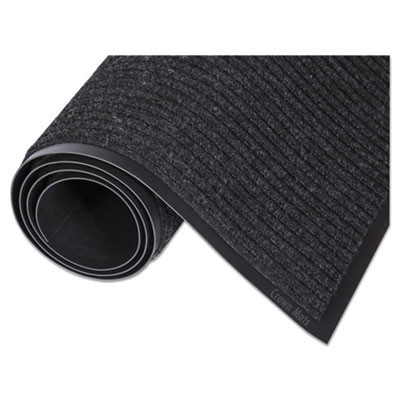 Crown Needle Rib Wipe and Scrape Mat  Polypropylene  36 x 60  Charcoal (CWNNR0035CH)