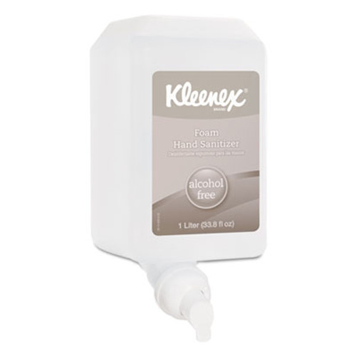 Scott Essential Alcohol-Free Foam Hand Sanitizer  1 000 ml  Clear  6 Carton (KCC12977)
