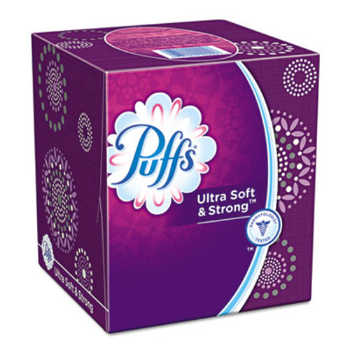 Puffs Ultra Soft Facial Tissue  2-Ply  White  56 Sheets Box (PGC35038BX)