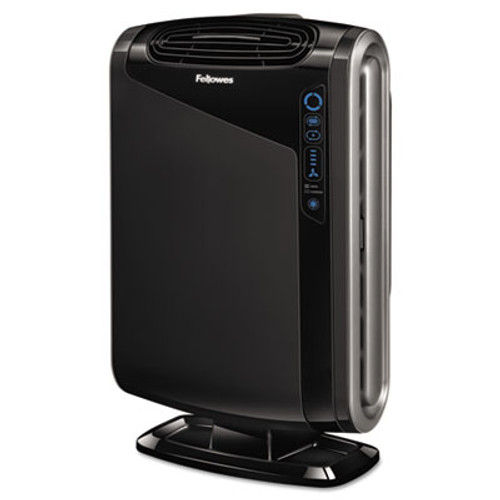 Fellowes HEPA and Carbon Filtration Air Purifiers  300-600 sq ft Room Capacity  Black (FEL9286201)