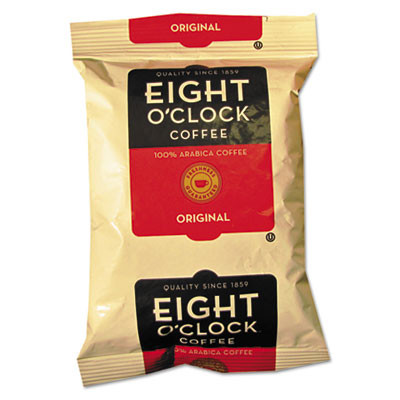 Eight O'Clock Regular Ground Coffee Fraction Packs  Original  2 oz  42 Carton (EIG320840)