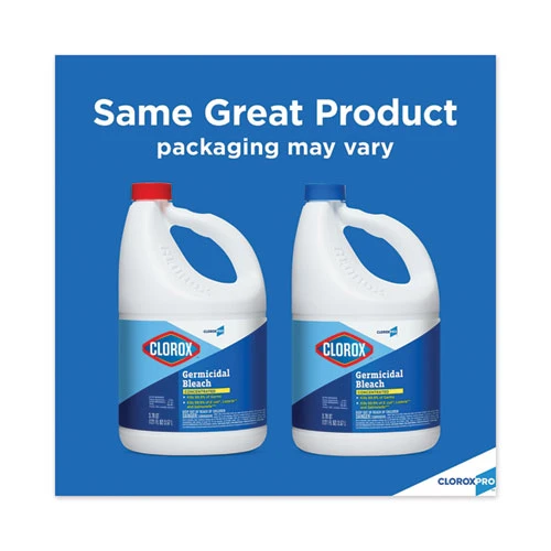 Clorox Concentrated Germicidal Bleach  Regular  121oz Bottle (CLO30966EA)