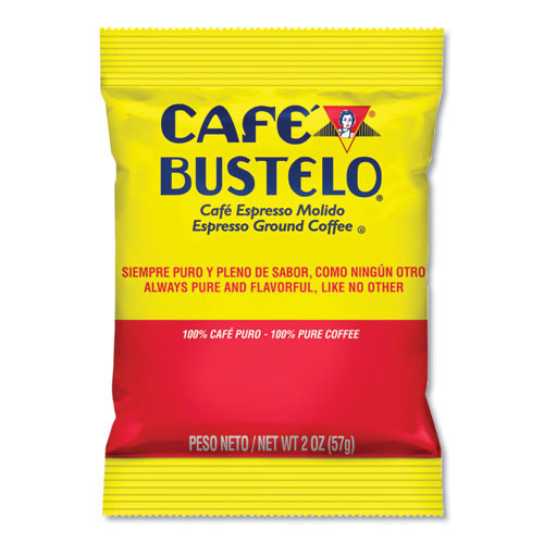 Caf?© Bustelo Coffee  Espresso  2oz Fraction Pack  30 Carton (FOL01014)