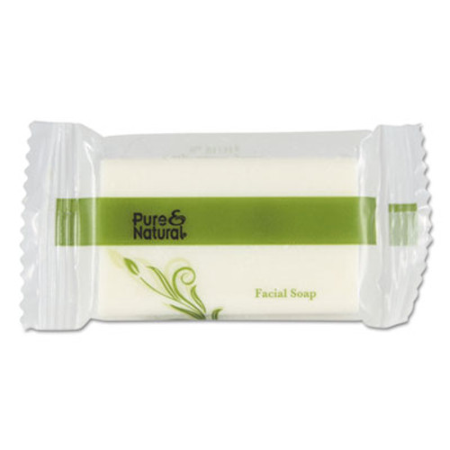 Pure & Natural Body   Facial Soap    3 4  Fresh Scent  White 1000 Carton (PNN500075)