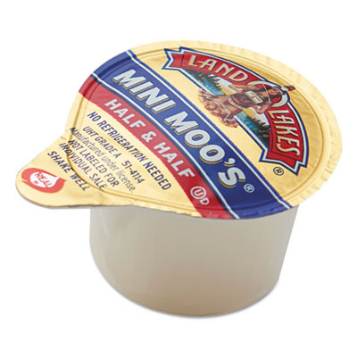 Land O' Lakes Mini Moo's Half   Half   3 oz  192 Carton (ITD827976)
