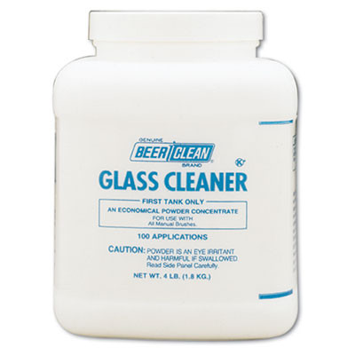Diversey Beer Clean Glass Cleaner  Unscented  Powder  4 lb  Container (DVO990201)