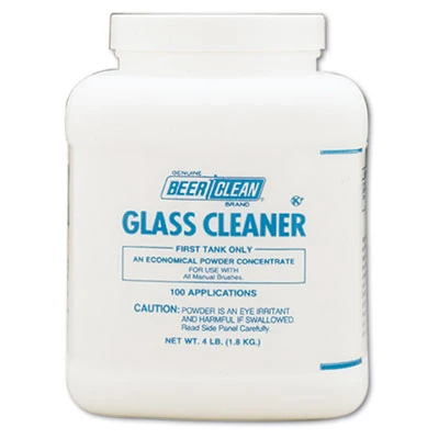 Diversey Beer Clean Glass Cleaner  Unscented  Powder  4 lb  Container (DVO990201)