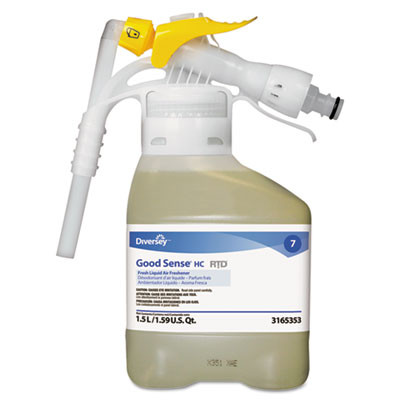 Diversey Good Sense Liquid Odor Counteractant  Fresh  1 5 L RTD Bottle  2 Carton (DVO93165353)