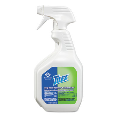 Tilex Soap Scum Remover and Disinfectant  32oz Smart Tube Spray  9 Carton (CLO35604CT)
