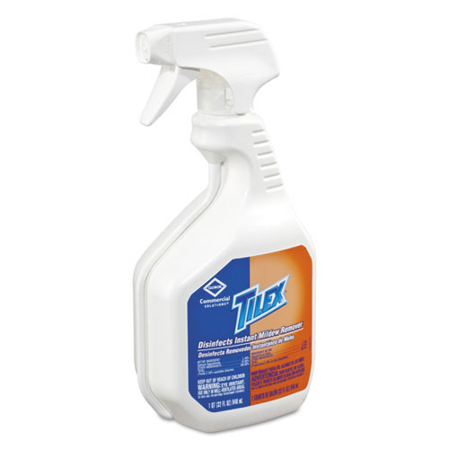Tilex Disinfects Instant Mildew Remover  32oz Smart Tube Spray  9 Carton (CLO35600CT)