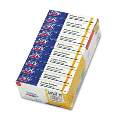 First Aid Only Antiseptic Wipe Refill for ANSI-Compliant First Aid Kits Cabinets  100 Pack (FAOAN337)
