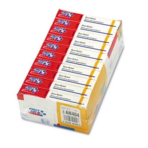 First Aid Only Burn Treatment Pack Refills for ANSI-Compliant First Aid Kits Cabinets  60 Pack (FAOAN404)