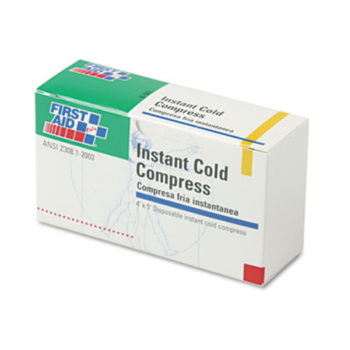 First Aid Only Instant Cold Compress  5 Compress Pack  4  x 5   5 Pack (FAOB5035)