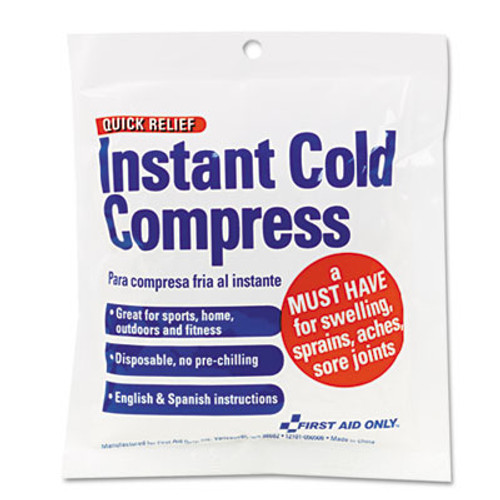 First Aid Only Cold Compress  4 x 5 (FAOZ6005)