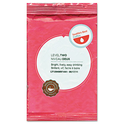 Seattle's Best Premeasured Coffee Packs  Pier 70 Blend  2 oz Packet  18 Box (SEA11008556)