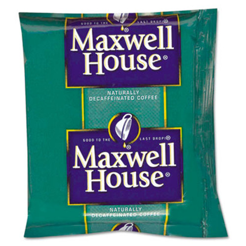 Maxwell House Coffee  Original Roast Decaf  1 1 oz Pack  42 Carton (MWH390390)