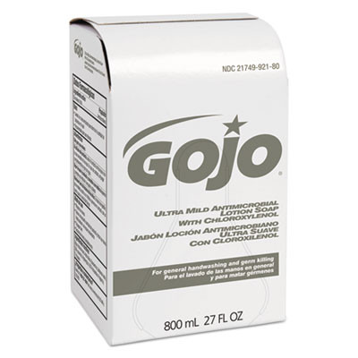 GOJO Ultra Mild Lotion Soap with Chloroxylenol Refill  Floral Balsam  800 mL (GOJ921212EA)